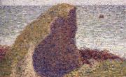 Georges Seurat Study for Le Bec du Hoc,Grandcampe Germany oil painting artist